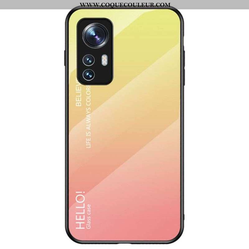 Coque  Xiaomi 12 / 12X Verre Trempé Hello