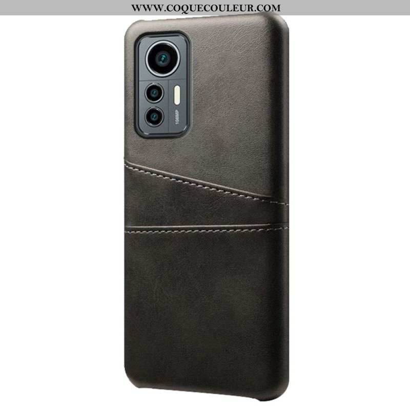 Coque Xiaomi 12 Lite Effet Cuir Porte-Cartes