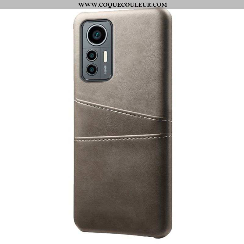 Coque Xiaomi 12 Lite Effet Cuir Porte-Cartes