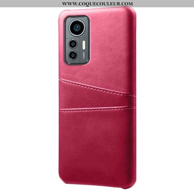 Coque Xiaomi 12 Lite Effet Cuir Porte-Cartes