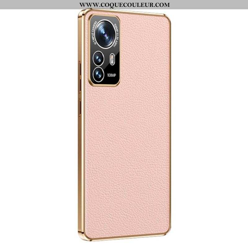 Coque Xiaomi 12 Pro Véritable Cuir