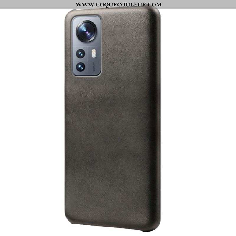 Coque Xiaomi 12 Pro Effet Cuir