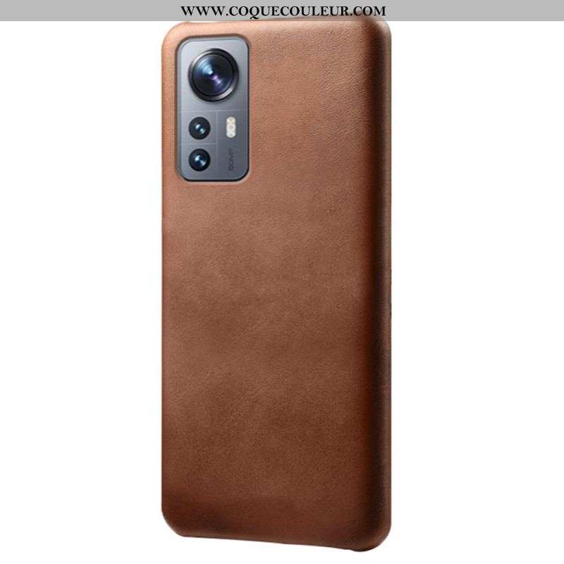 Coque Xiaomi 12 Pro Effet Cuir