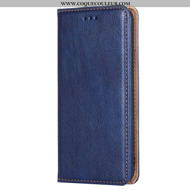 Flip Cover Xiaomi 12 Pro Simili Cuir Coutures