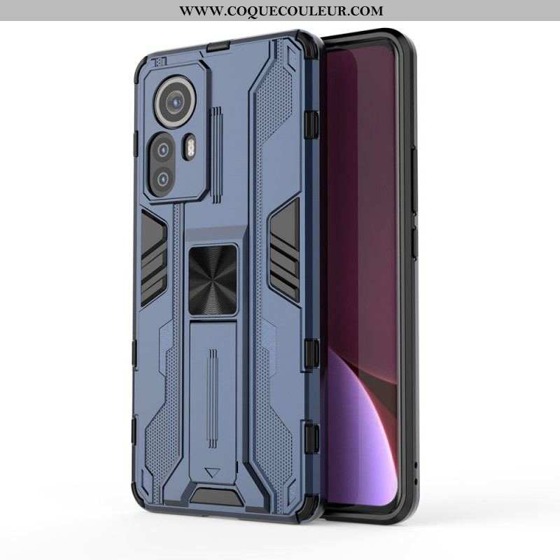 Coque Xiaomi 12 Pro Support Amovible Vertical et Horizontal