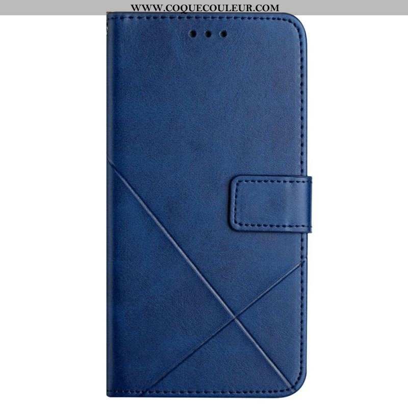 Housse Xiaomi 12T / 12T Pro Style Cuir Géo X Design