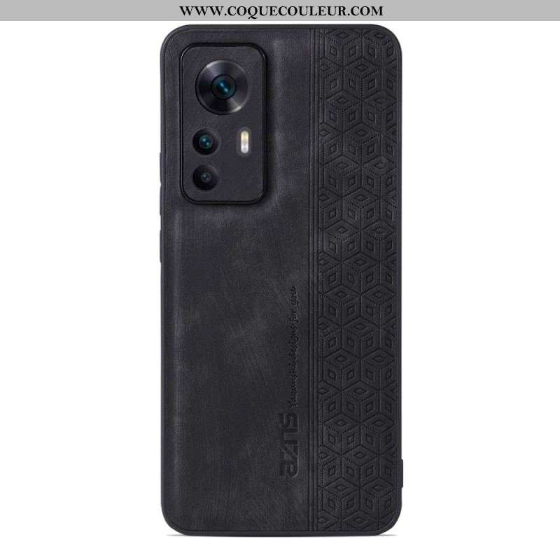 Coque Xiaomi 12T / 12T Pro Effet Cuir AZNS