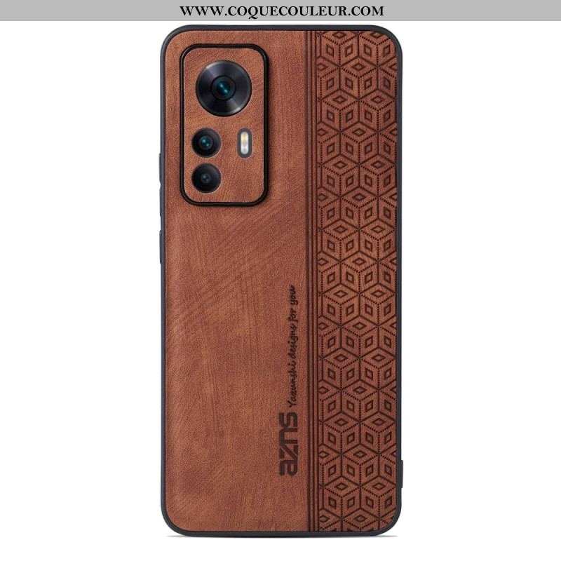 Coque Xiaomi 12T / 12T Pro Effet Cuir AZNS