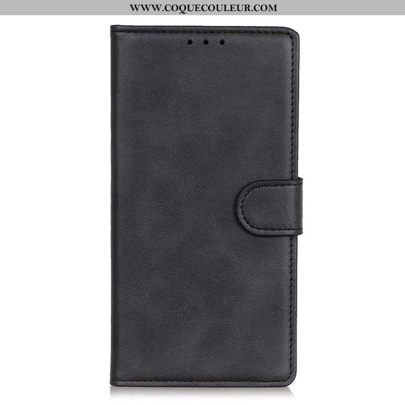 Housse Xiaomi 12T / 12T Pro Simili Cuir Mat