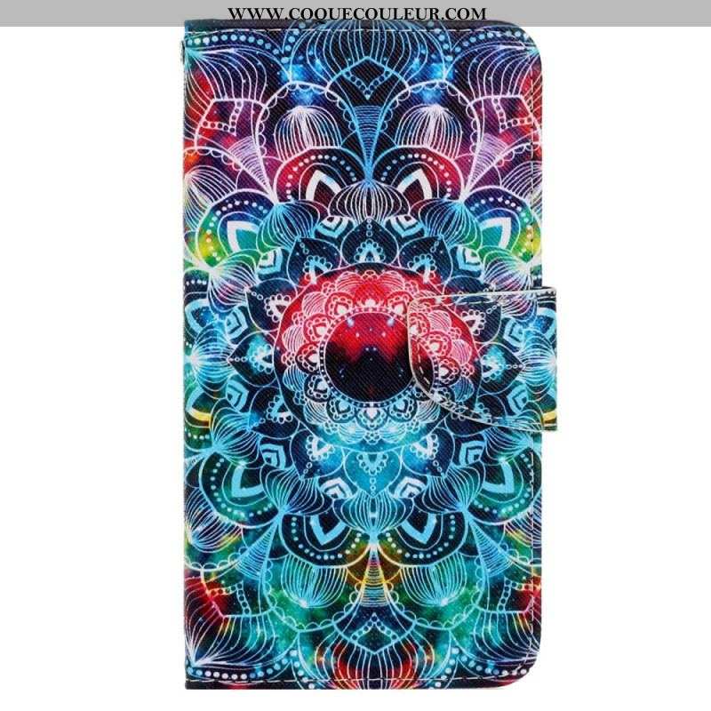 Housse Xiaomi 12T / 12T Pro Flashy Mandala à Lanière