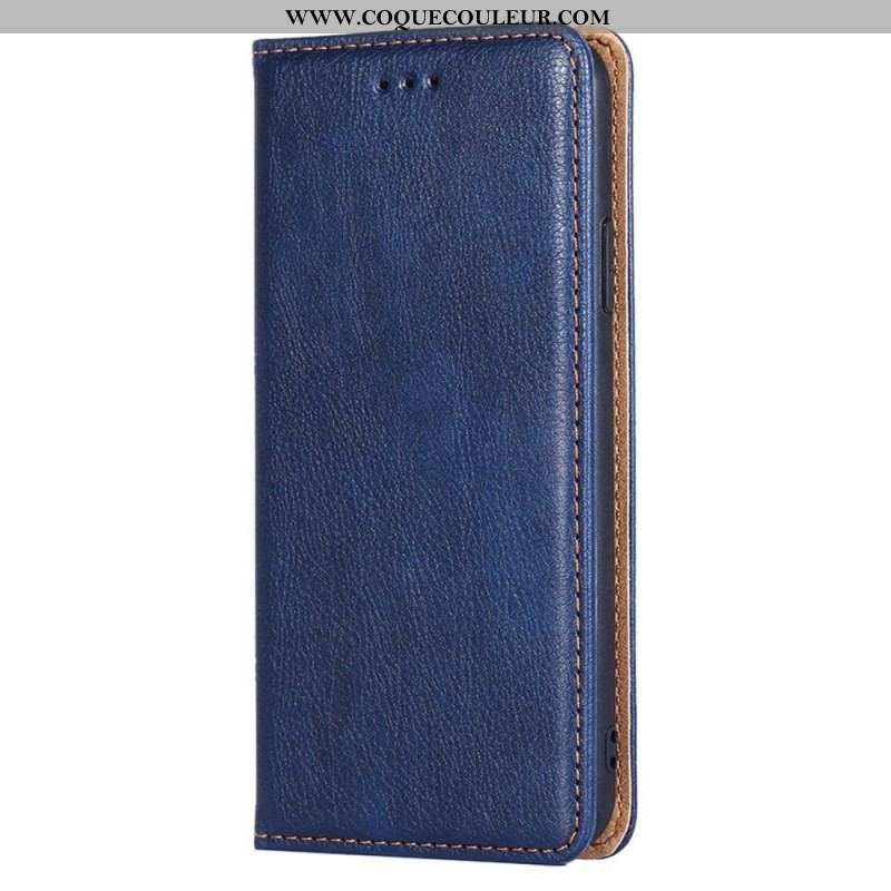 Flip Cover Xiaomi 12T / 12T Pro Effet Cuir Verni