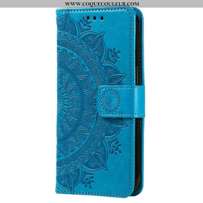 Housse Xiaomi 12T / 12T Pro Mandala Soleil avec Lanière