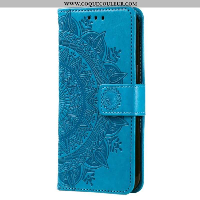 Housse Xiaomi 13 Pro Mandala Soleil avec Lanière