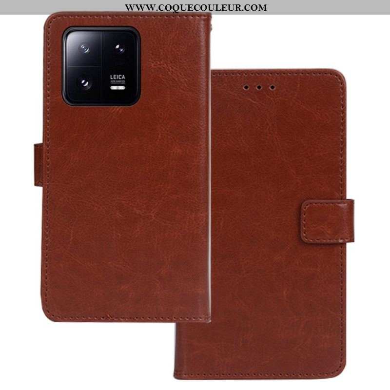 Housse Xiaomi 13 Pro Style Cuir IDEWEI