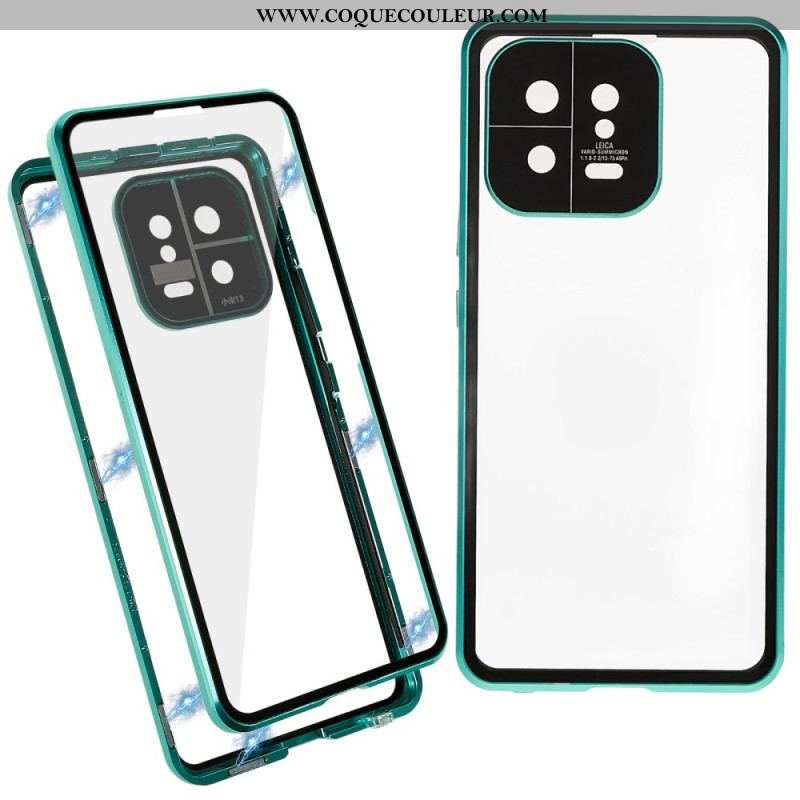 Coque Xiaomi 13 Avant et Arrière Verre Trempé et Métal