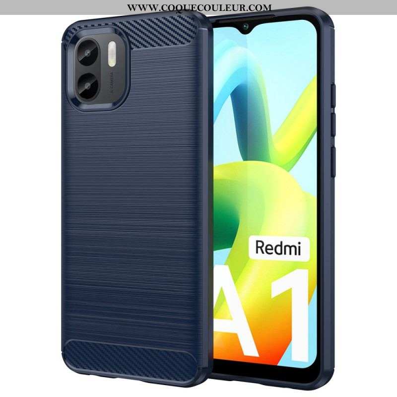 Coque Xiaomi Redmi A1 Fibre Carbone Brossée