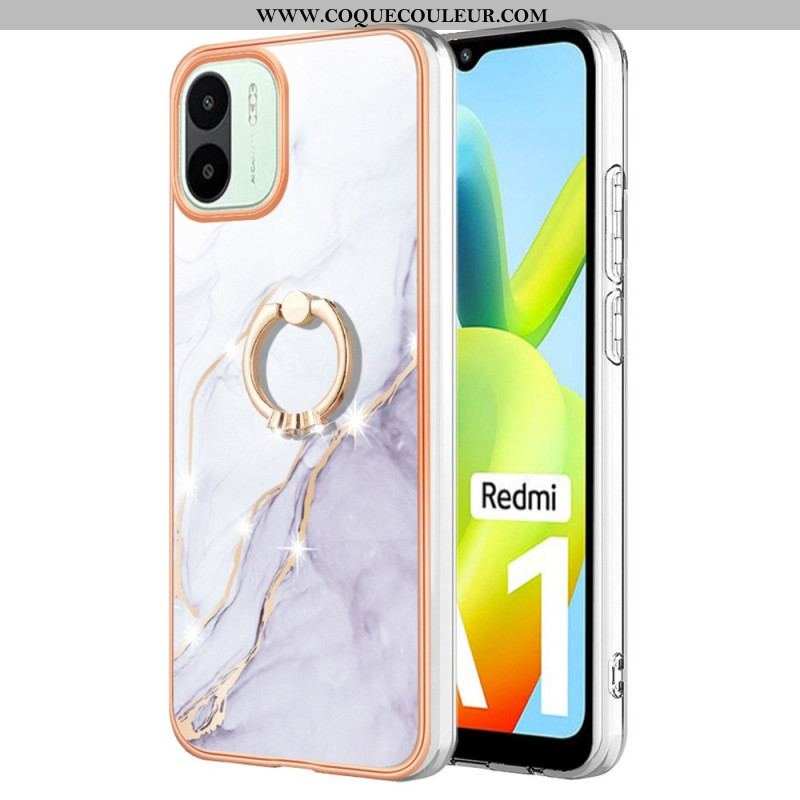 Coque Xiaomi Redmi A1 Marbre avec Anneau-Support