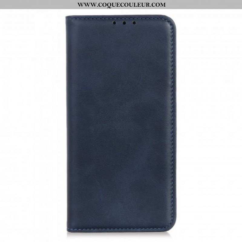 Flip Cover Xiaomi Redmi Note 10/10S/Poco M5s Cuir Fendu