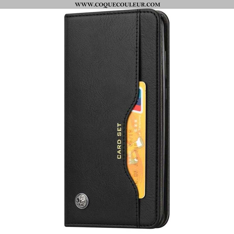 Flip Cover Xiaomi Redmi Note 10/10S/Poco M5s Simili Cuir Porte-Cartes