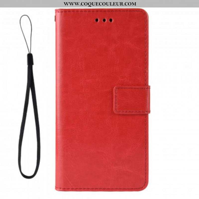 Housse Xiaomi Redmi Note 10/10S/Poco M5s Simili Cuir Flashy