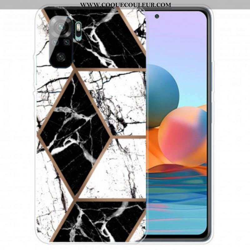 Coque Xiaomi Redmi Note 10/10S/Poco M5s Motif Marbre