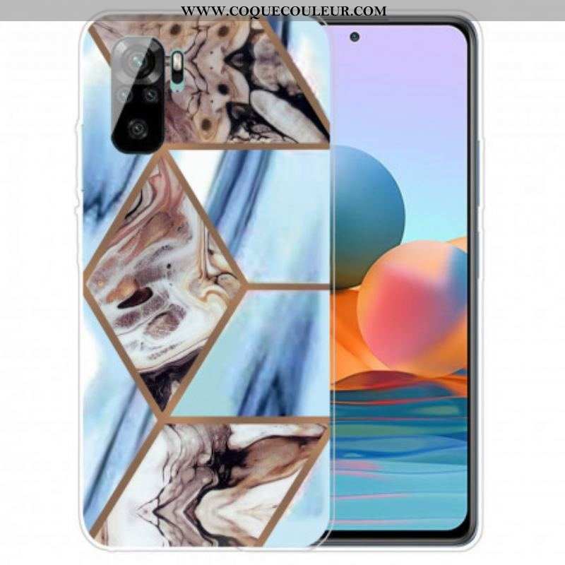 Coque Xiaomi Redmi Note 10/10S/Poco M5s Motif Marbre