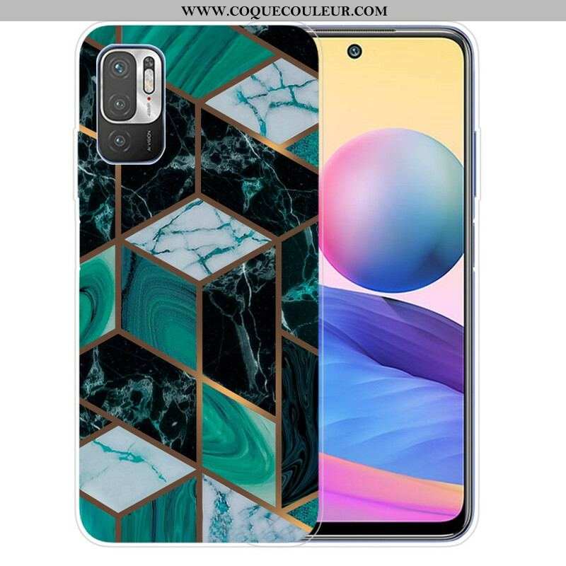 Coque Xiaomi Redmi Note 10 5G / Poco M3 Pro 5G Marbre Géométrique