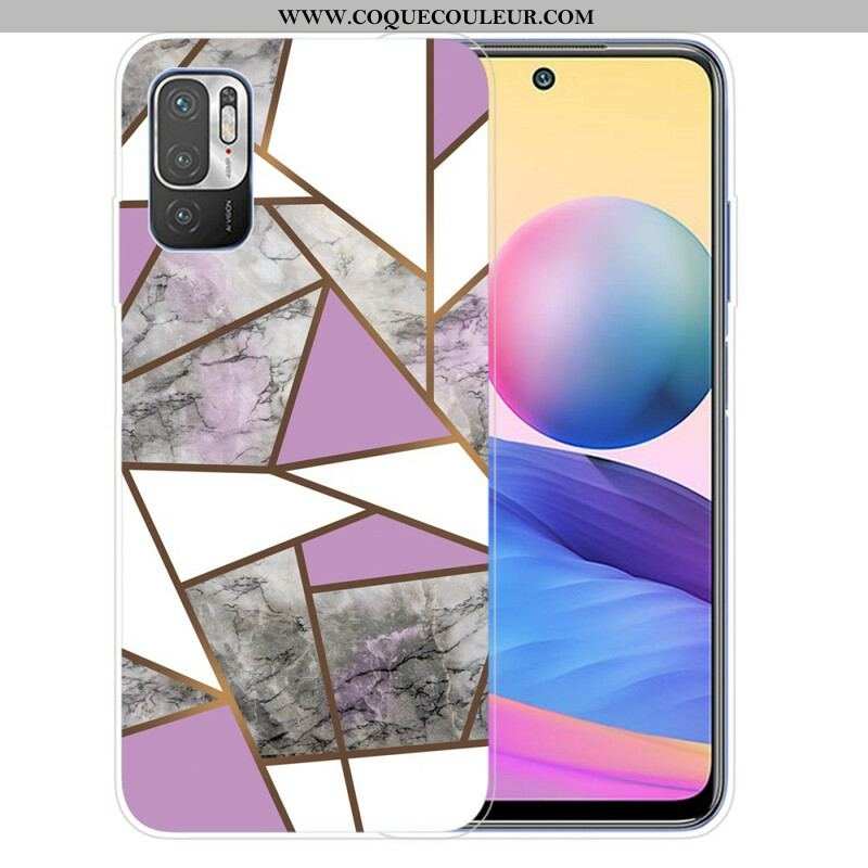 Coque Xiaomi Redmi Note 10 5G / Poco M3 Pro 5G Marbre Géométrique