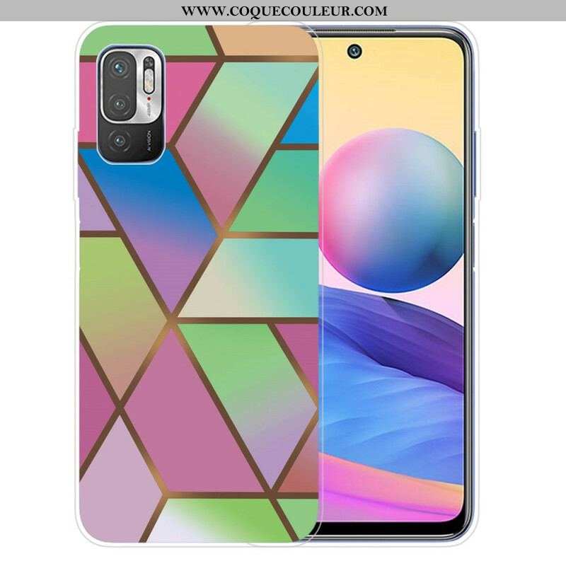 Coque Xiaomi Redmi Note 10 5G / Poco M3 Pro 5G Marbre Géométrique