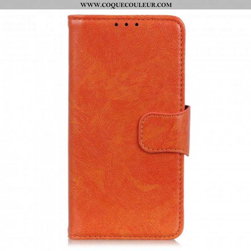 Housse Xiaomi Redmi Note 10 Pro Cuir Nappa Fendu