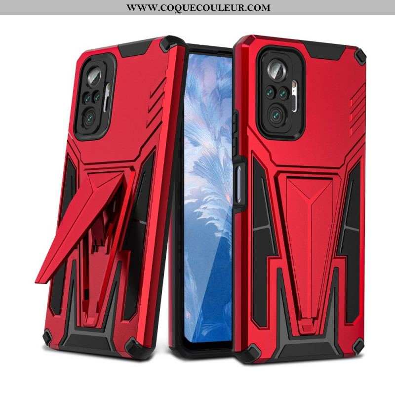 Coque Xiaomi Redmi Note 10 Pro Résistante Support Amovible