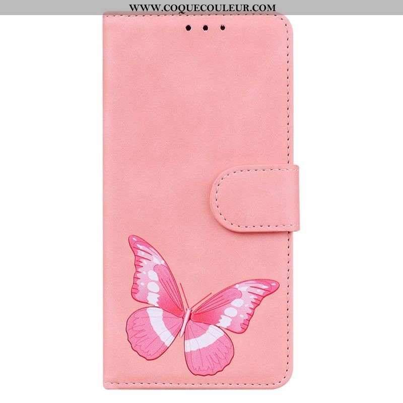 Housse Xiaomi Redmi Note 10 Pro Skin-Touch Papillon