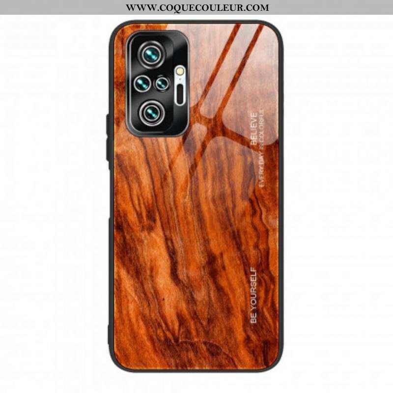 Coque Xiaomi Redmi Note 10 Pro Verre Trempé Design Bois