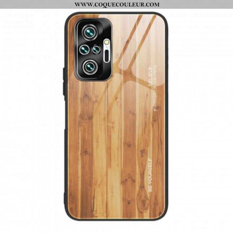 Coque Xiaomi Redmi Note 10 Pro Verre Trempé Design Bois