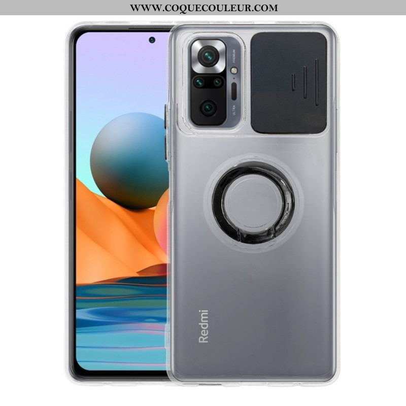 Coque Xiaomi Redmi Note 10 Pro Protège Appareil Photo avec Support