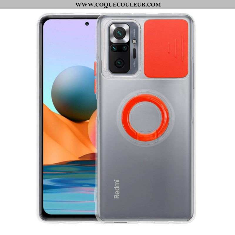 Coque Xiaomi Redmi Note 10 Pro Protège Appareil Photo avec Support