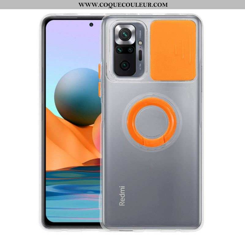 Coque Xiaomi Redmi Note 10 Pro Protège Appareil Photo avec Support