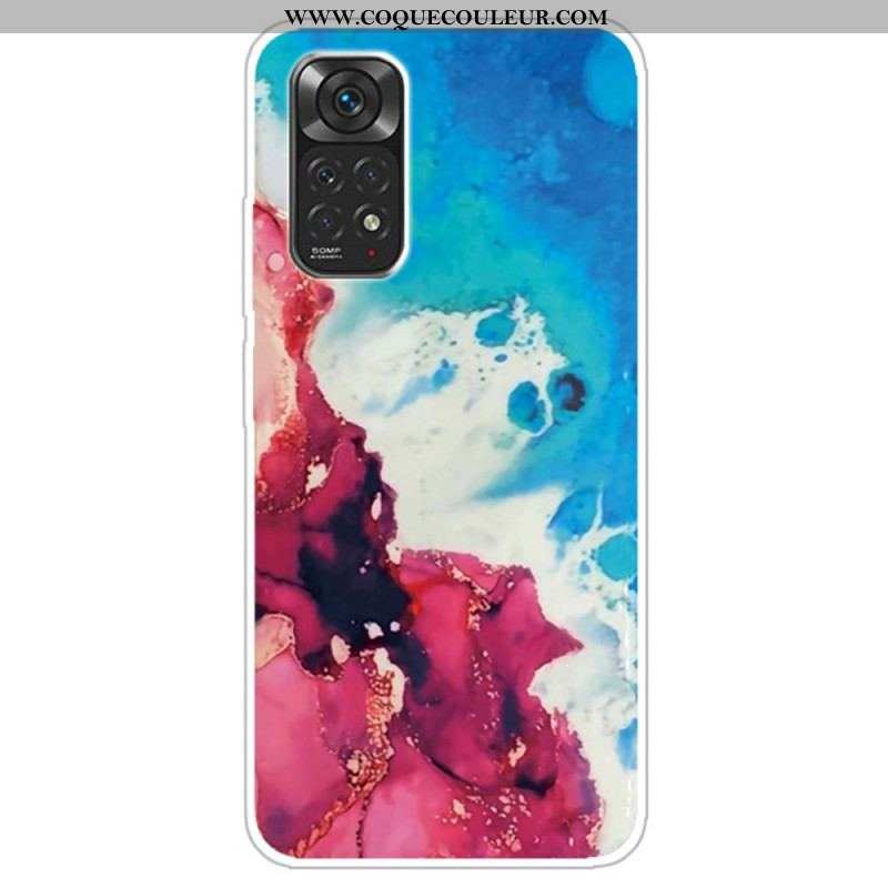 Coque Xiaomi Redmi Note 11 / 11s Marbre Géométrie