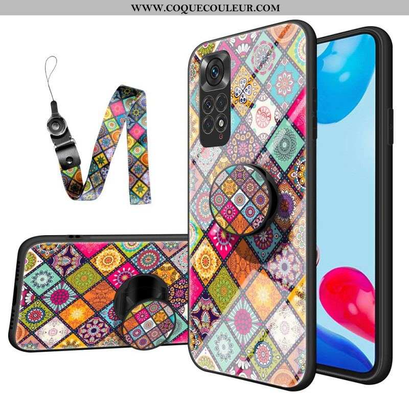 Coque Xiaomi Redmi Note 11 / 11s Support Magnétique Patchwork