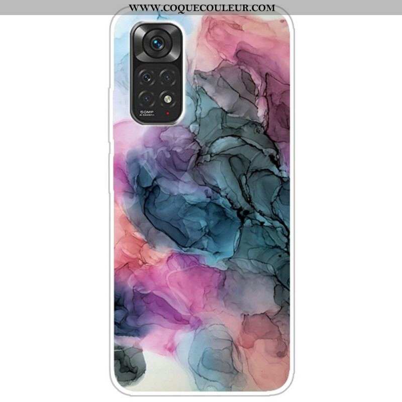 Coque Xiaomi Redmi Note 11 / 11s Marbre Aquarelle