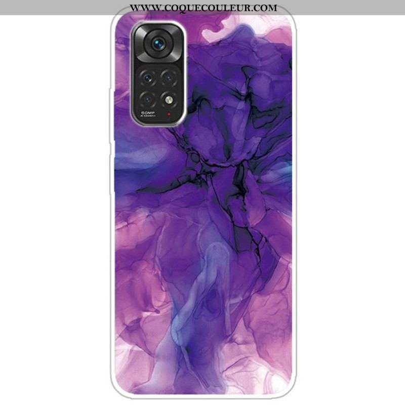 Coque Xiaomi Redmi Note 11 / 11s Marbre Aquarelle