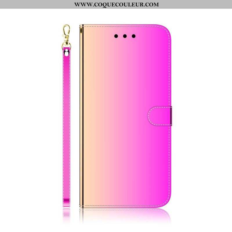 Housse Xiaomi Redmi Note 11 / 11s Simili Cuir Couverture Miroir