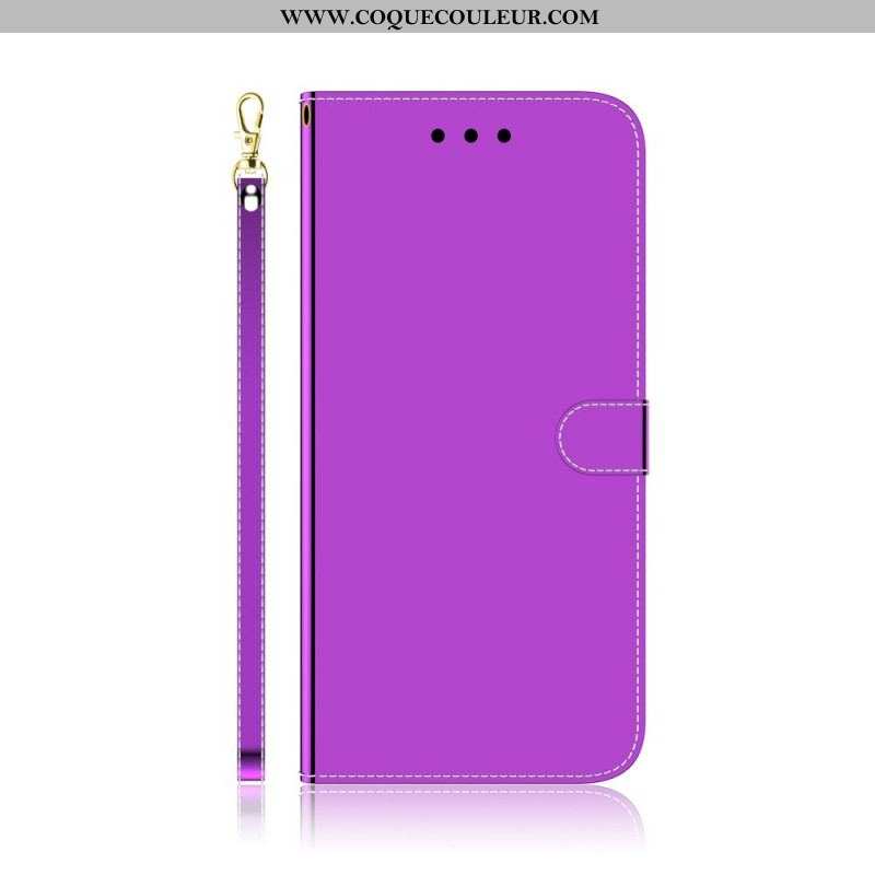 Housse Xiaomi Redmi Note 11 / 11s Simili Cuir Couverture Miroir