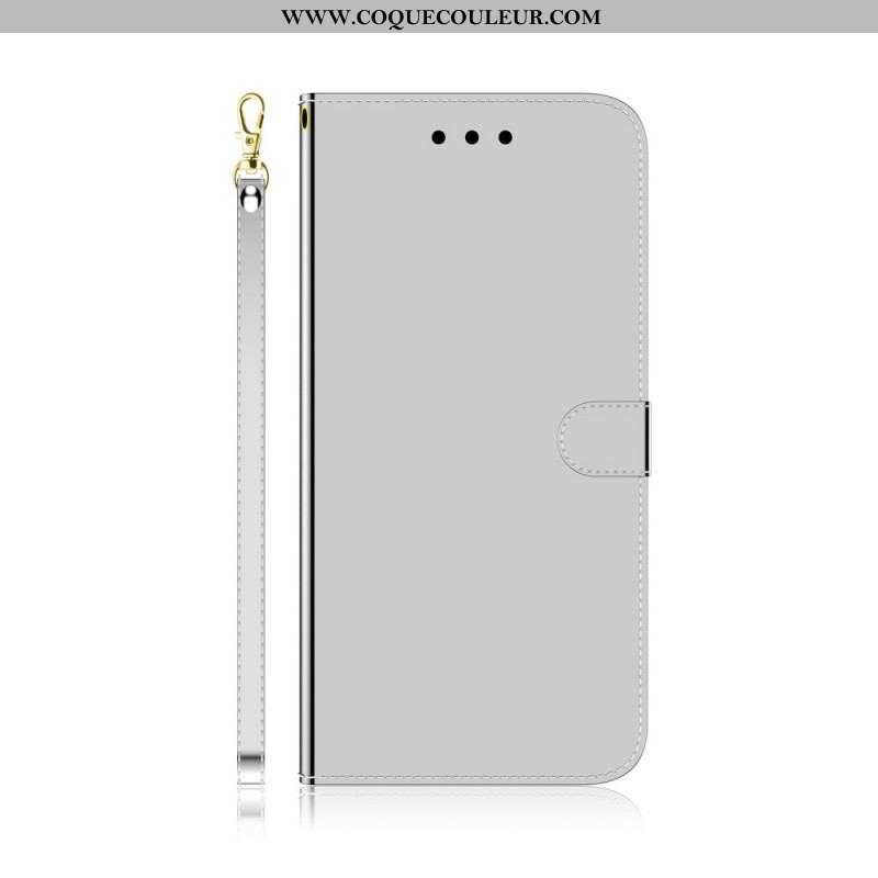 Housse Xiaomi Redmi Note 11 / 11s Simili Cuir Couverture Miroir