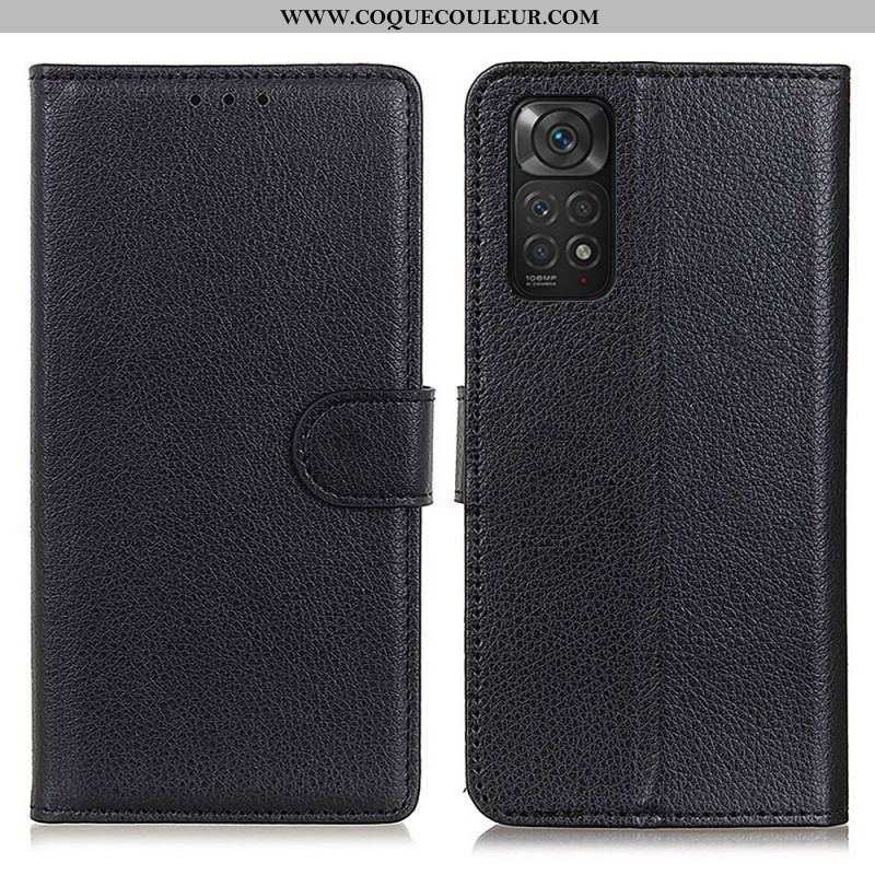 Housse Xiaomi Redmi note 11 / 11s Traditionnellement Litchi