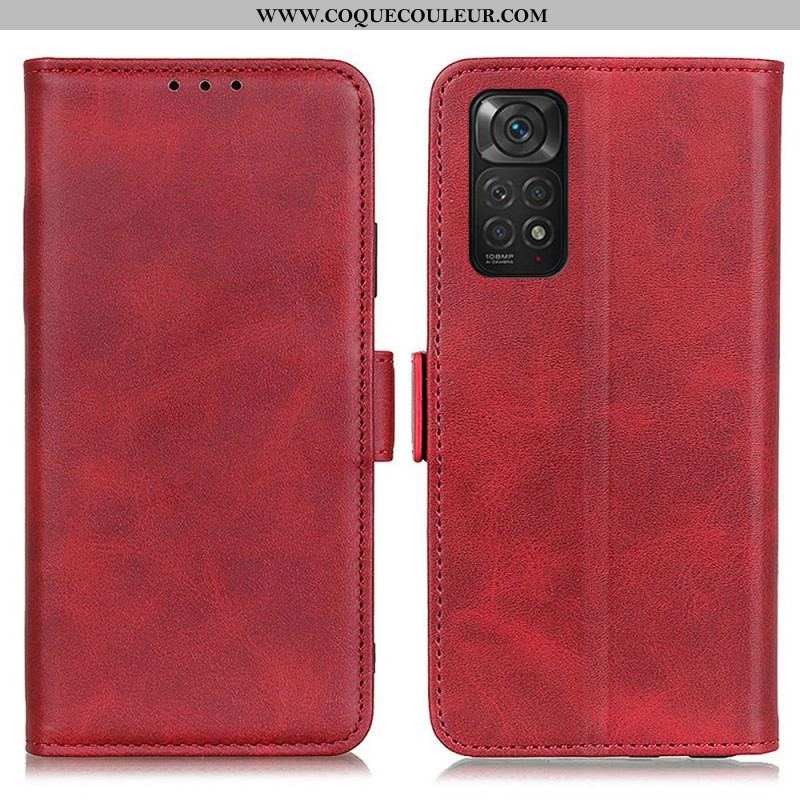 Housse Xiaomi Redmi Note 11 / 11s Double Rabat