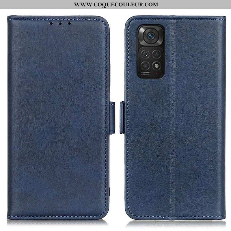 Housse Xiaomi Redmi Note 11 / 11s Double Rabat