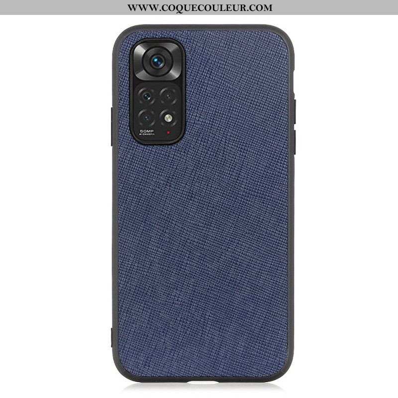 Coque Xiaomi Redmi Note 11 / 11s Véritable Cuir Texturé