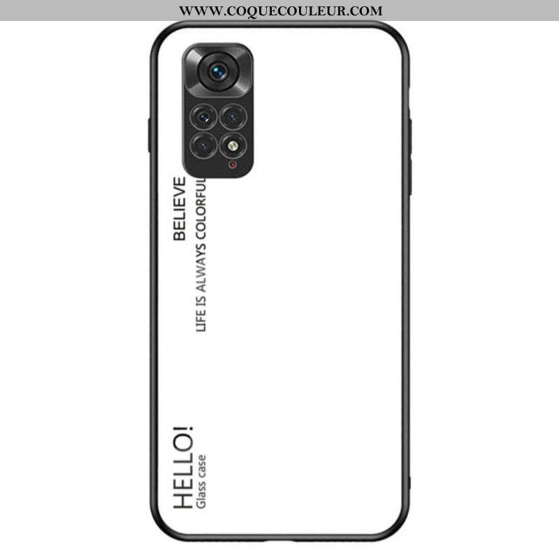 Coque Xiaomi Redmi Note 11 / 11s Verre Trempé Hello