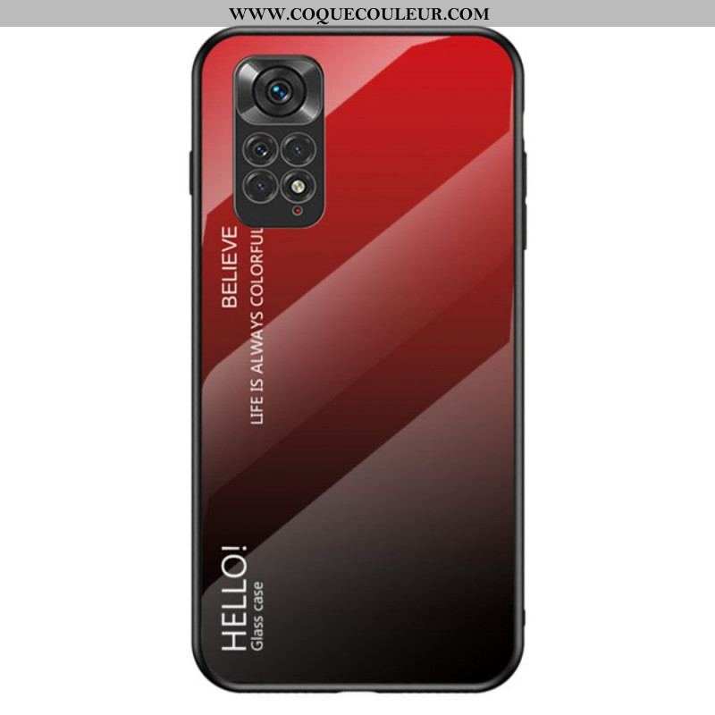 Coque Xiaomi Redmi Note 11 / 11s Verre Trempé Hello